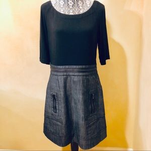 Gray-Black Dress